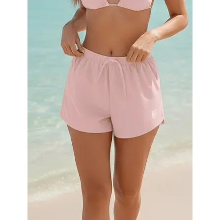 Shortinho Feminino Moda Praia Piscina Short Tactel Verão