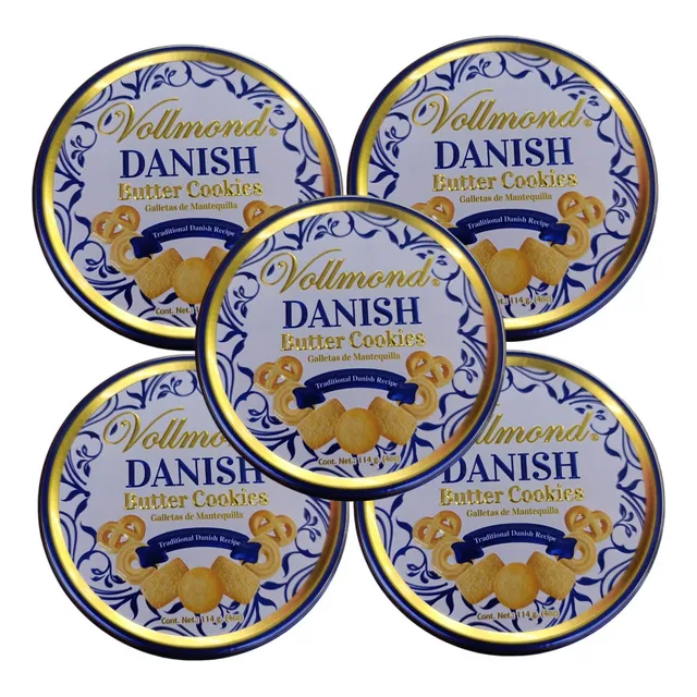 Galletas Surtido Danesa 5 Estuche De 114g