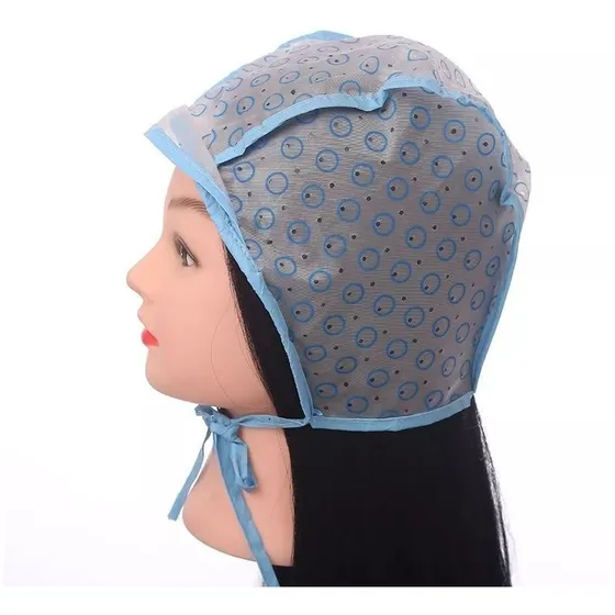 Gorro Desechable Para Mechas Con Su Aguja Peluqueria Tinte