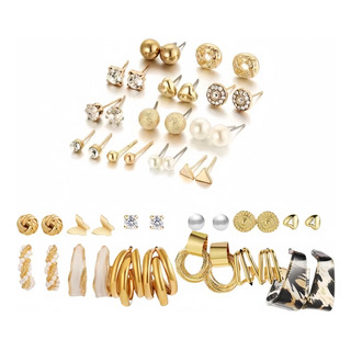 24 Pare Aretes Con Piercing Pendientes Joyeria Mujer Joyeria 24 Pare Aretes Con Piercing Pendientes Joyeria Mujer Joyeria