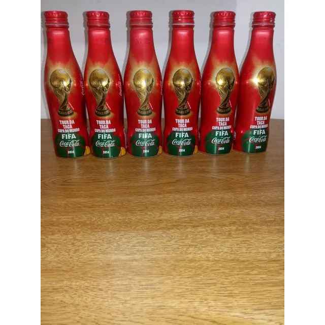 Garrafa Coca Cola Copa Do Mundo Fifa 2014 ( 06 Peças)