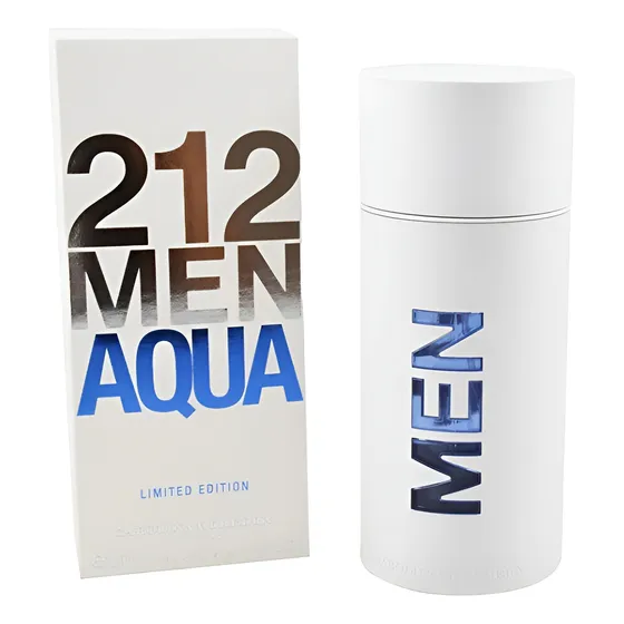 Perfume Carolina Herrera 212 Aqua Hombre Edp 100 Ml