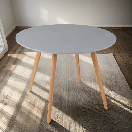 Mesa Eames Para Comedor Redondo Moderno Minimalista Vintage 