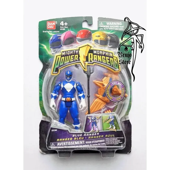 Mighty Morphin Power Ranger 2009 Blue Ranger 10cm Brujostore