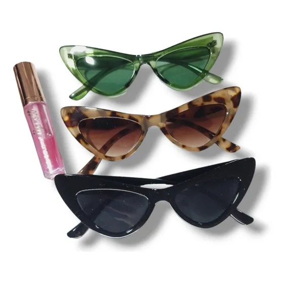 Lentes De Sol Cateyes Para Dama Retro Colores