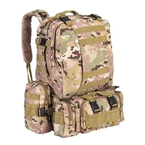 Mochila Morral Bulto Militar Tactica Camping Grande Xxl 
