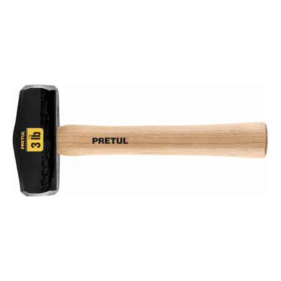 Combo Pretul (truper) 3 Libras Mango Madera # Dht-3p