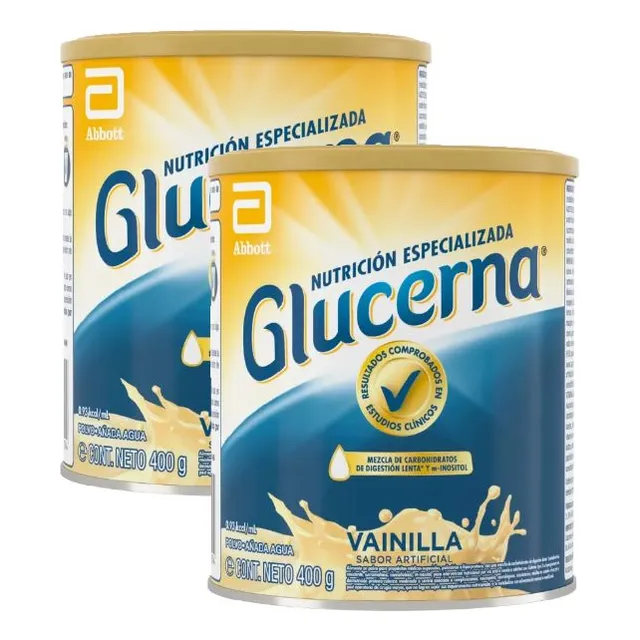 2 Glucerna X 400 G - g a $143
