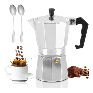 Cafetera Italiana 6 Tazas/300ml, Cafetera Espresso Manual Cafetera Italiana 6 Tazas/300ml, Cafetera Espresso Manual