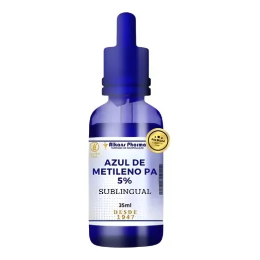 Azul De Metileno Sublingual Al 5% 35ml Puro