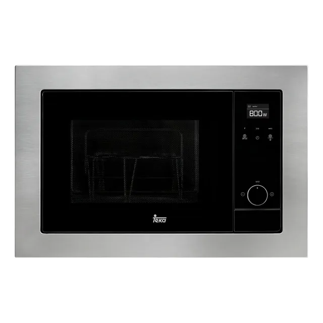 Horno De Microondas Grill Teka MS 620 BIS Acero Inoxidable Trim Empotrabale 20L Electrico