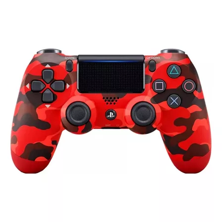 Mando Joystick Inalámbrico Sony Playstation Dualshock 4 Ps4 Color Red Camouflage