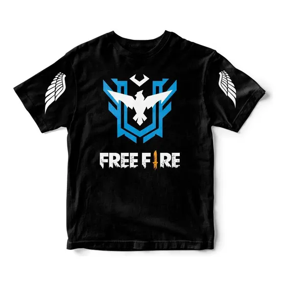 Franela Free Fire - Para Niños