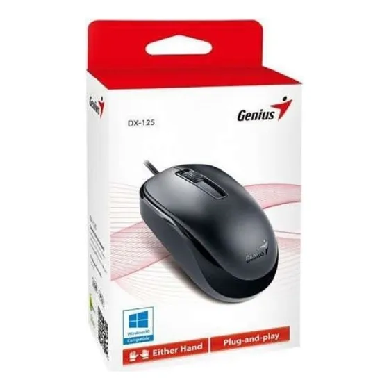 Mouse Genius Dx-125 Negro