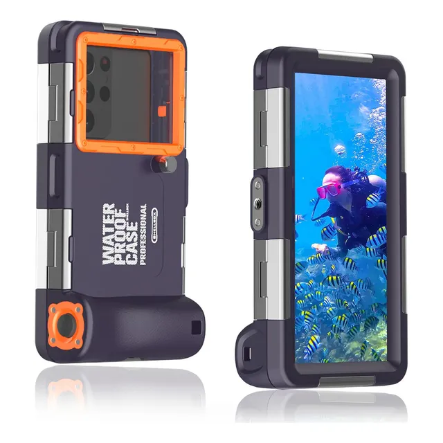 Funda Para Teléfono Móvil De Buceo Universal Submarino 15 M Protectora Impermeable Hotu