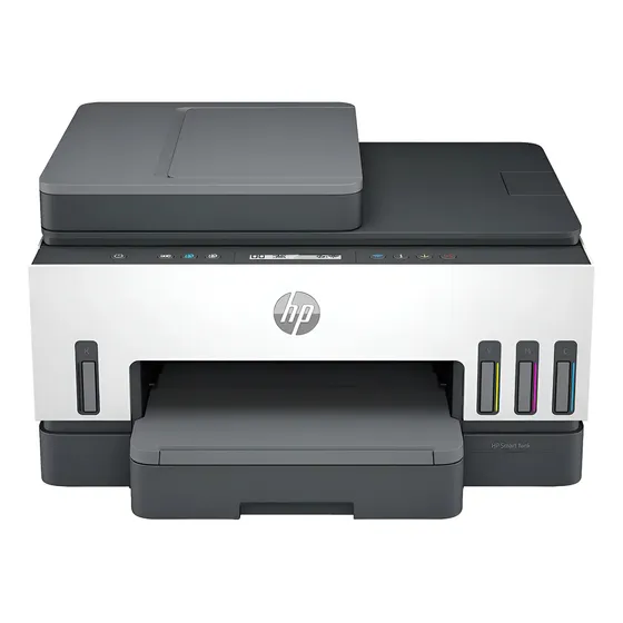 Impresora Hp Multifuncional Smart Tank 750 Wifi Usb Duplex Color Blanco