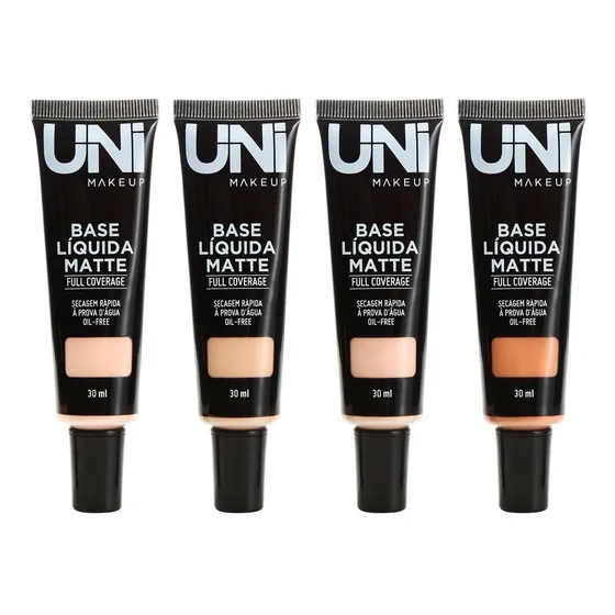 Base Liquida Matte Full Coverage - Uni Makeup