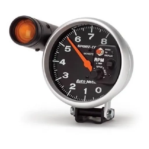 Conta Giro Auto Meter Sport-comp 8.000 Rpm Com Shift Light
