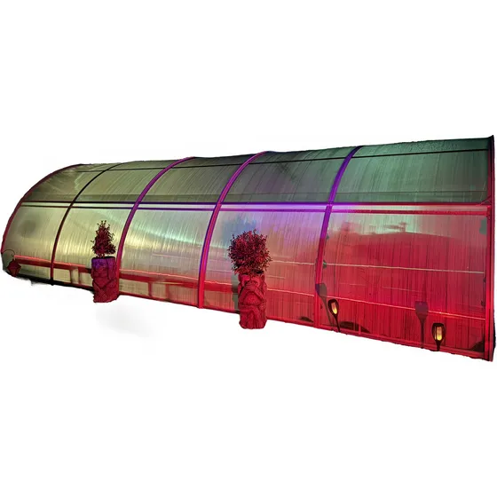 Cerramiento Para Piscina Cúpula Desmontable Aluminio Y Polic