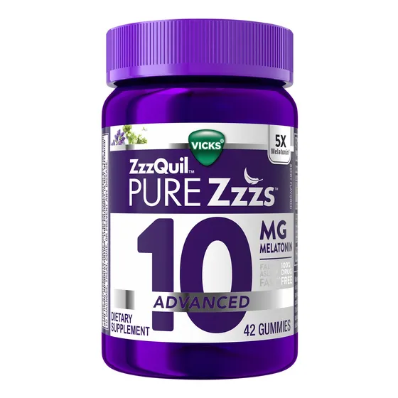 Vicks Advanced Con  Melatonina 10 Mg  Con 42 Gomitas