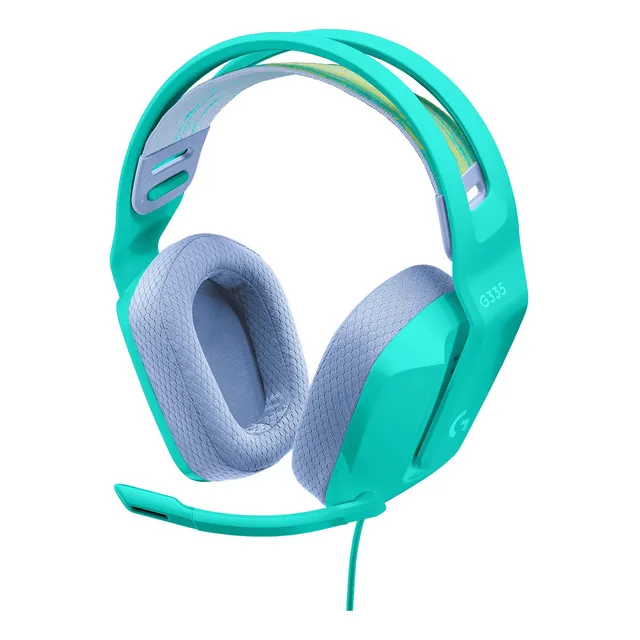 Audifono Gamer Logitech G335 Menta Pc/ps4/switch/xbox Color Celeste