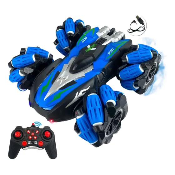 Carrinho Controle Remoto 9 Funções Drift Gira 360 Ninho Boy