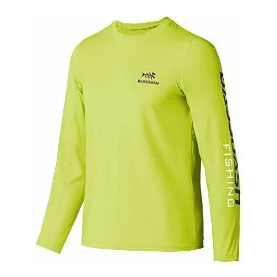 Bassdash Upf 50+ Juventud Pesca Camisetas De Manga Sqfk7
