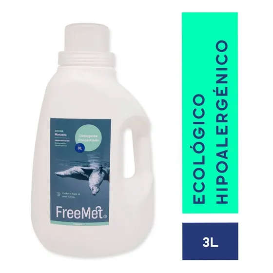 Detergente Ecológico 100% Biodegradable 3 Litros Freemet