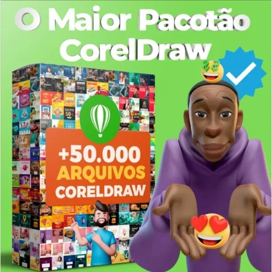 + De 1 Milhão De Arquivos E Templates Editáveis No Coreldraw