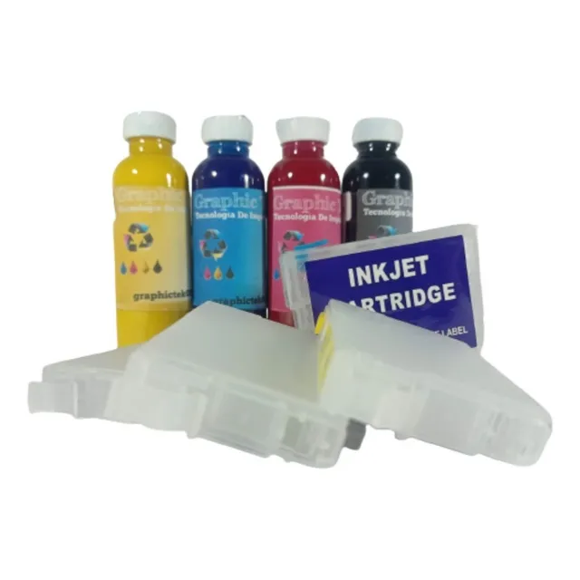 Cartucho Compatible Rellenable Epson T702 Wf3720 Wf3721 Wf37