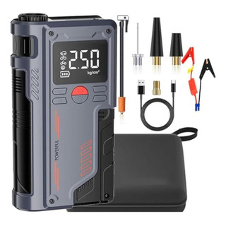 Arrancador De Bateria De Auto Portatil,inflador 14,8v,1000 A Arrancador De Bateria De Auto Portatil,inflador 14,8v,1000 A