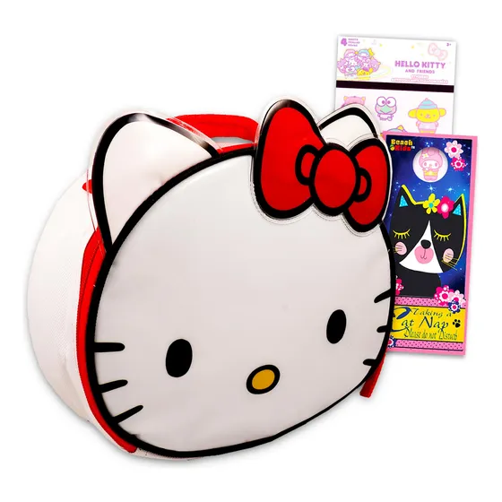 Hola Kitty Almuerzo Box Set For Girls - Paquete Con Vd7da