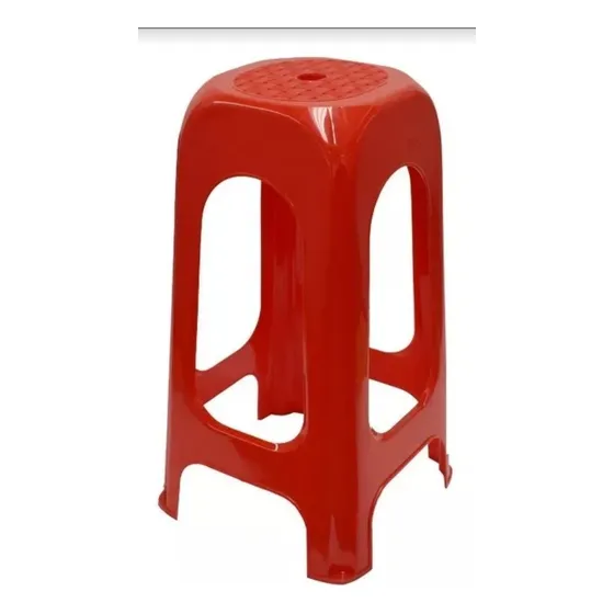 Banco De Plastico Alto Ideal Para Negocios
