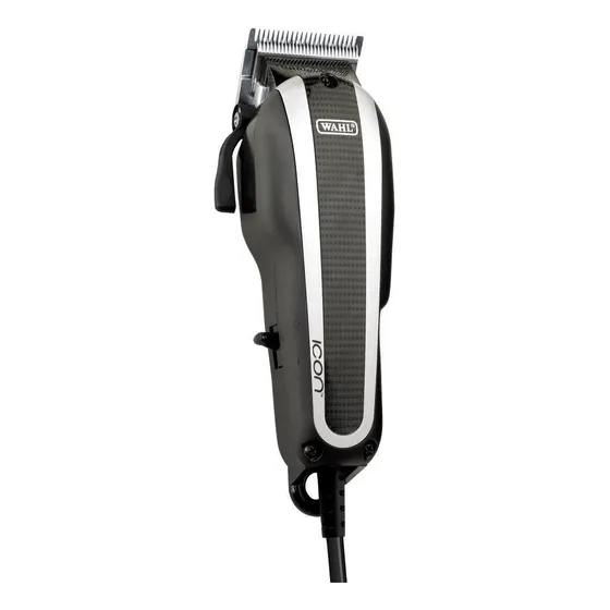 Cortadora de pelo Wahl Professional Icon negra y plata