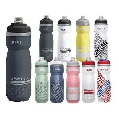 Caramanhola Termica Garrafa Bike Camelbak Podium Chill 620ml Cor Amarelo