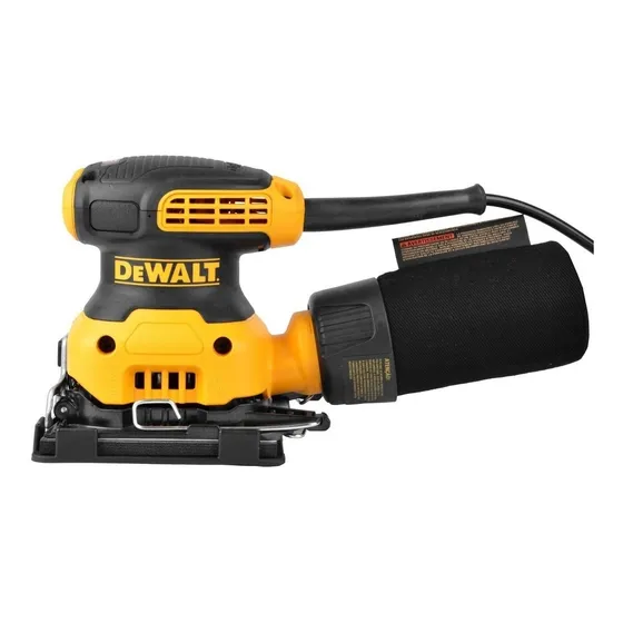 Lixadeira profissional orbital DeWalt DWE6411 amarela 50Hz/60Hz 230W 127V