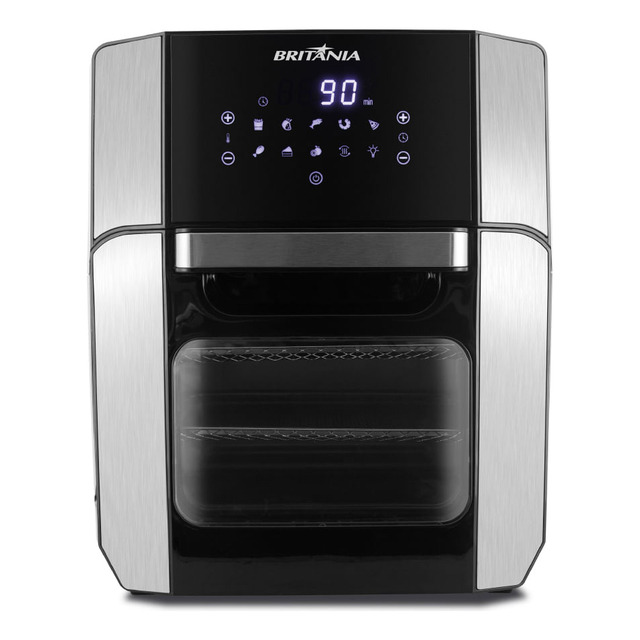 Fritadeira Air Fryer Oven 4 Em 1 1800w Britânia Bfr2100 Fritadeira Air Fryer Oven 4 Em 1 1800w Britânia Bfr2100