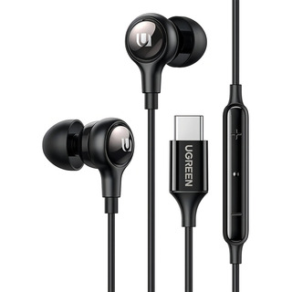 Auriculares Ugreen Usb-c Con Cable Android Con Aislamiento De Ruido, Color Negro Auriculares Ugreen Usb-c Con Cable Android Con Aislamiento De Ruido, Color Negro