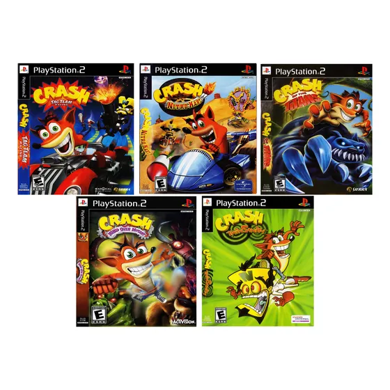 Coleção Crash - Playstation 2 / Lx Net