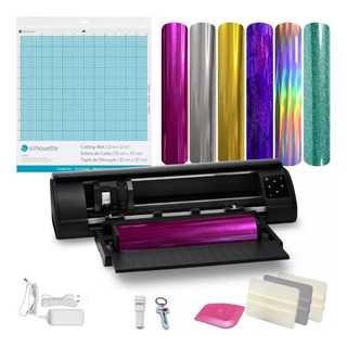 Combo Textil Plotter De Corte Silhouette Cameo 5 Negro Combo Textil Plotter De Corte Silhouette Cameo 5 Negro