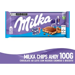 Chocolate Milka Chips Ahoy 100g Importado Chocolate Milka Chips Ahoy 100g Importado