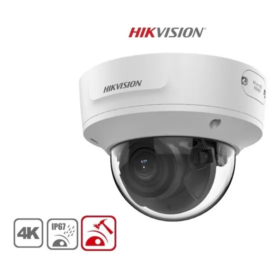Camara Domo 8mp 4k Antivandalica Hikvision Ds-2cd2783g2-izs
