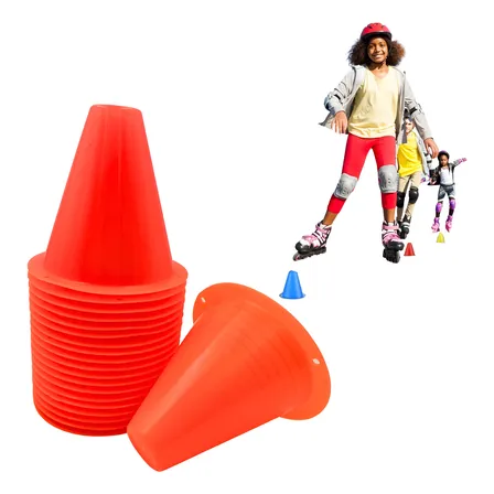 Set 50 Conos De Entrenamiento 9 Cm Patinaje