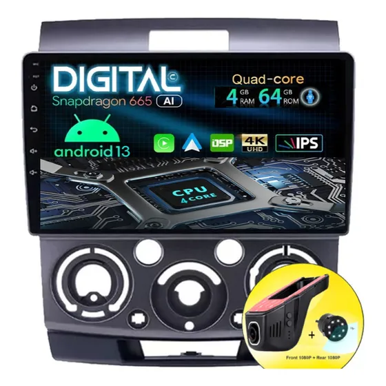 Radio Pantalla Android Mazda Bt50