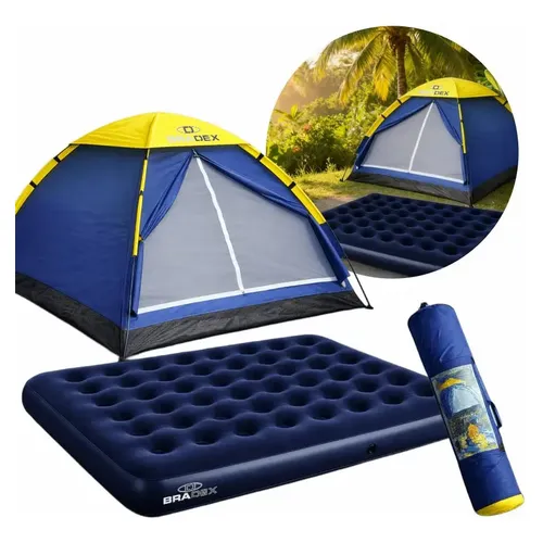 Barraca Camping Arizona 10 Pessoas C/ Varanda 2 Portas Ntk