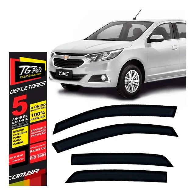 Calha De Chuva Chevrolet Cobalt 2012 A 2020 4 Portas