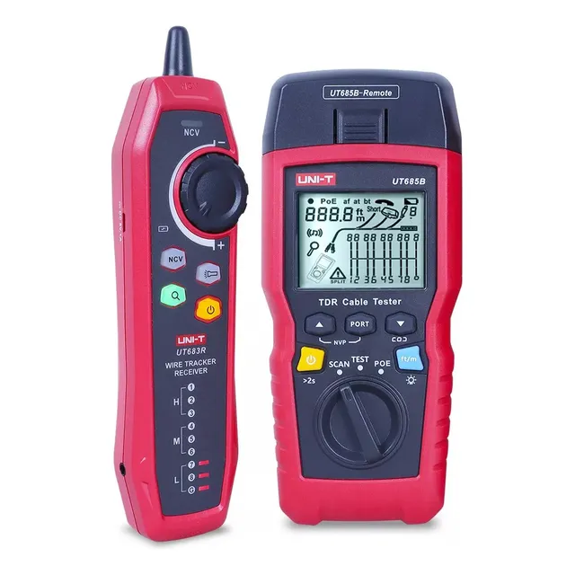 Probador Cable Red Poe  Tdr Uni-t (ut685b Kit) Longitud