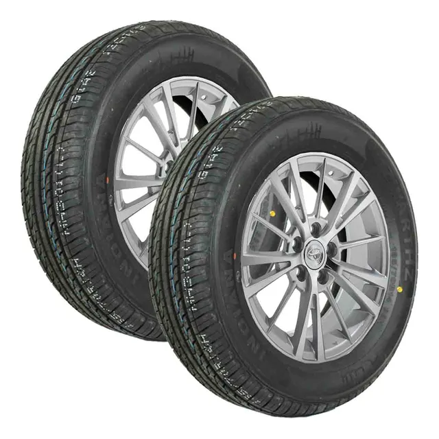 Paquete De 2 Llantas 185/60r14 Zwarthz Indiana 82t