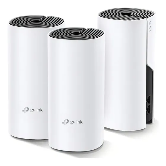 Tp Link Deco M4 V3 3 pack Router sistema Mesh Wifi5 AC1200 Dual Band Color Blanco | Cuotas sin interés