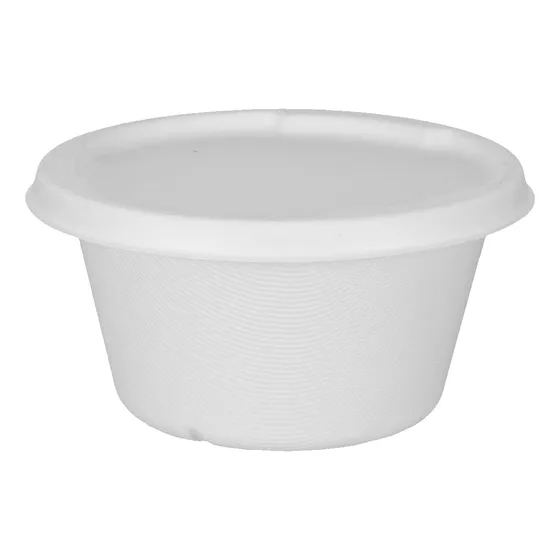 Bowl Descartable Ensaladera Pote Cazuela Con Tapa 850ml X50